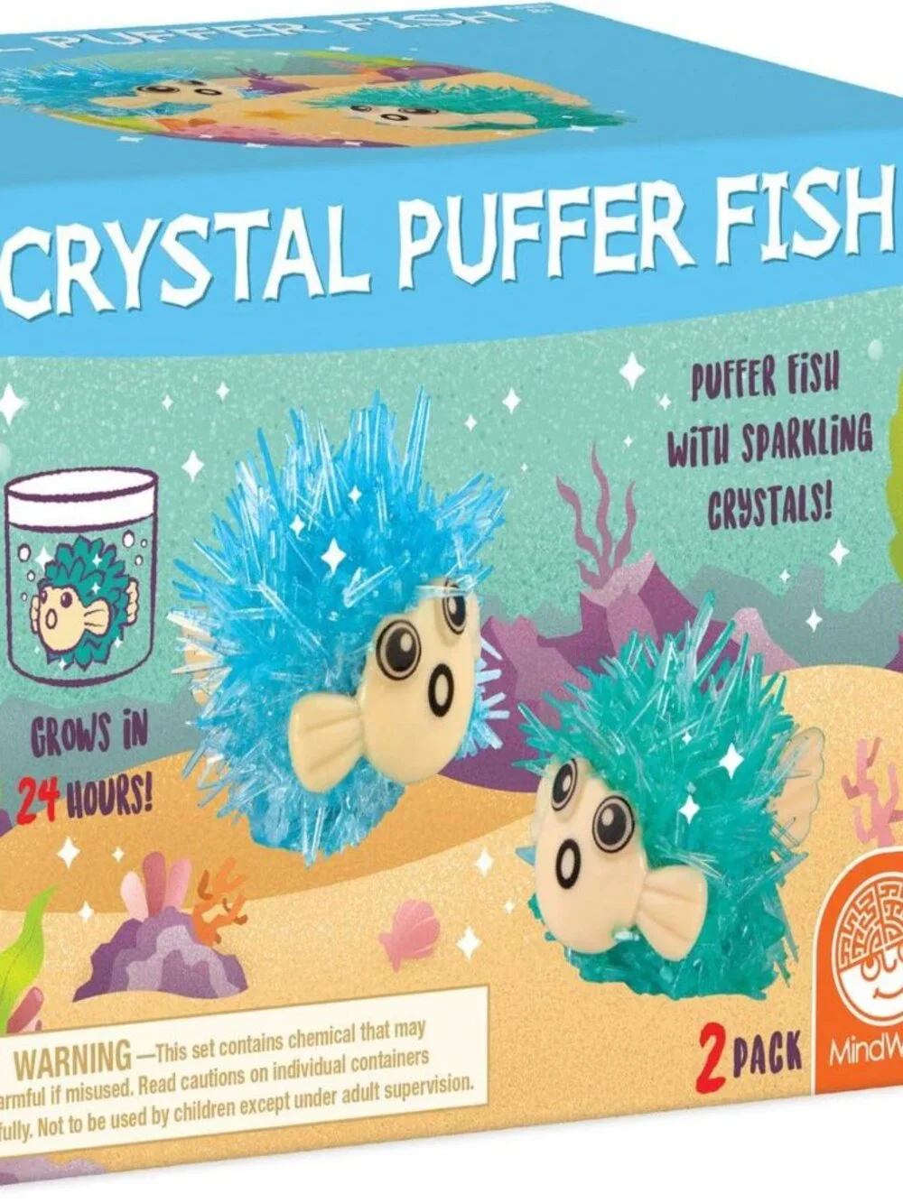 NWT Crystal Pufferfish